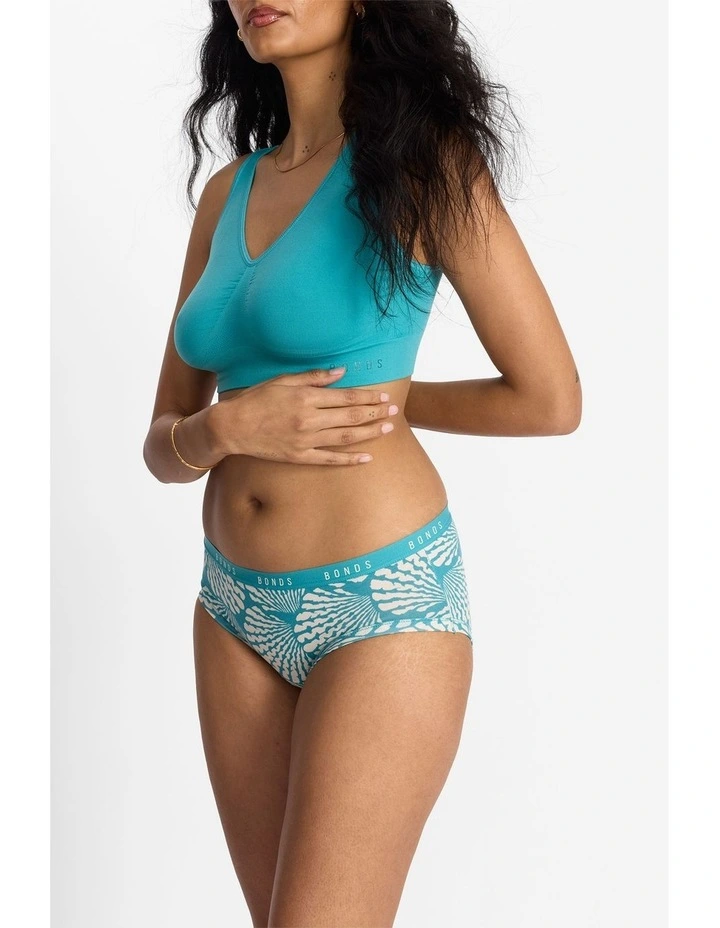 Cottontails Midi Brief 3 Pack in Multi image 4