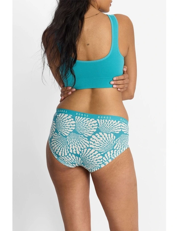 Cottontails Midi Brief 3 Pack in Multi image 5