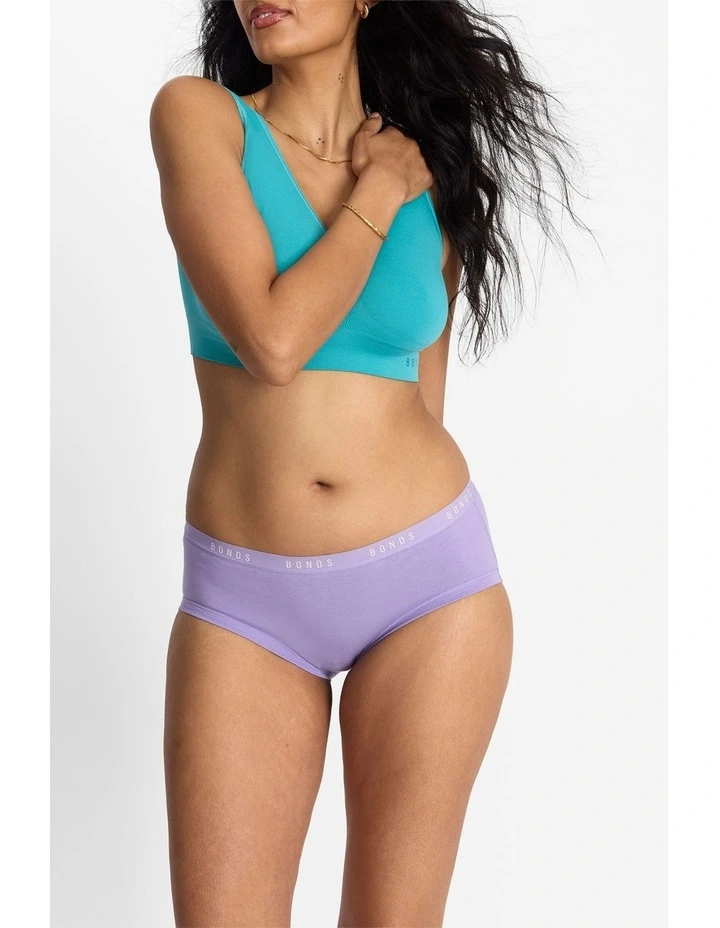 Cottontails Midi Brief 3 Pack in Multi image 7