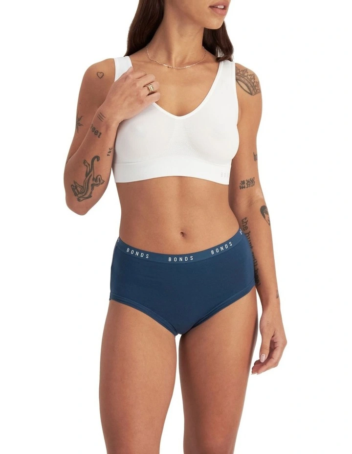 Cottontails Full Brief 3 Pack in Blue image 4