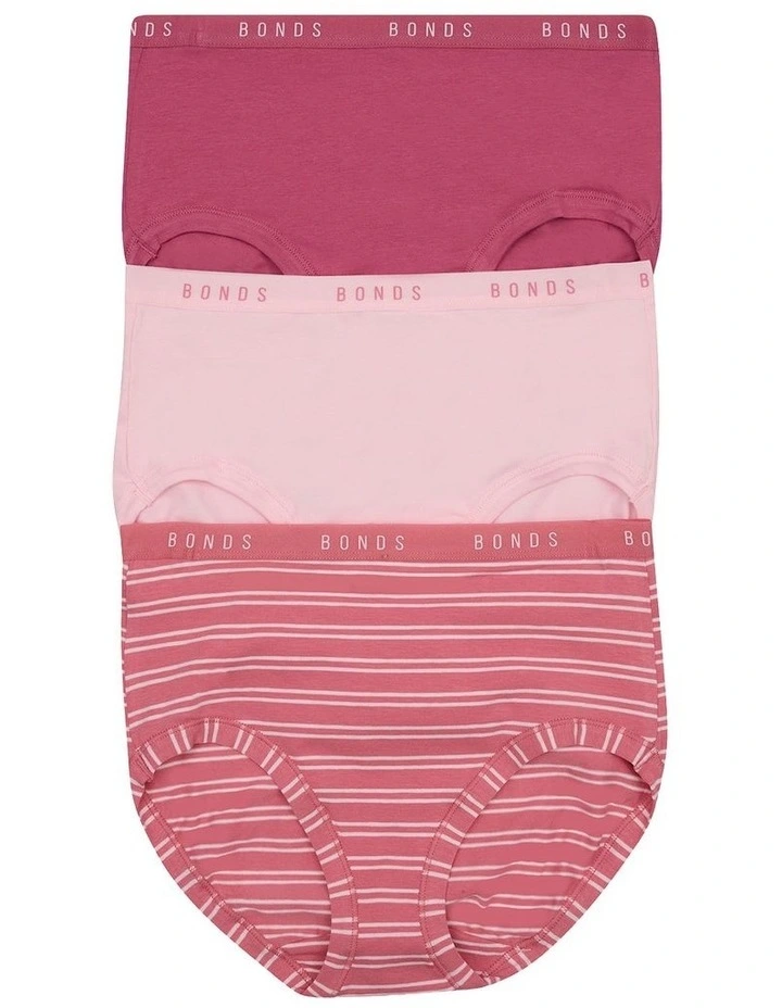 Cottontails Full Brief Pack of 3 in Multi image 1