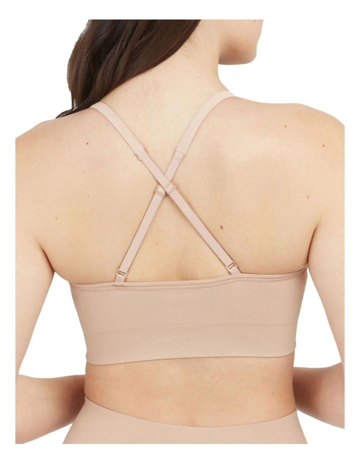 Everyday Shaping Ecocare Longline Bralette in Cream image 2