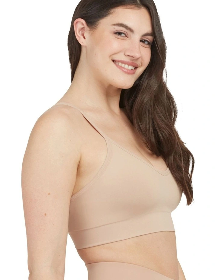Everyday Shaping Ecocare Longline Bralette in Cream image 3