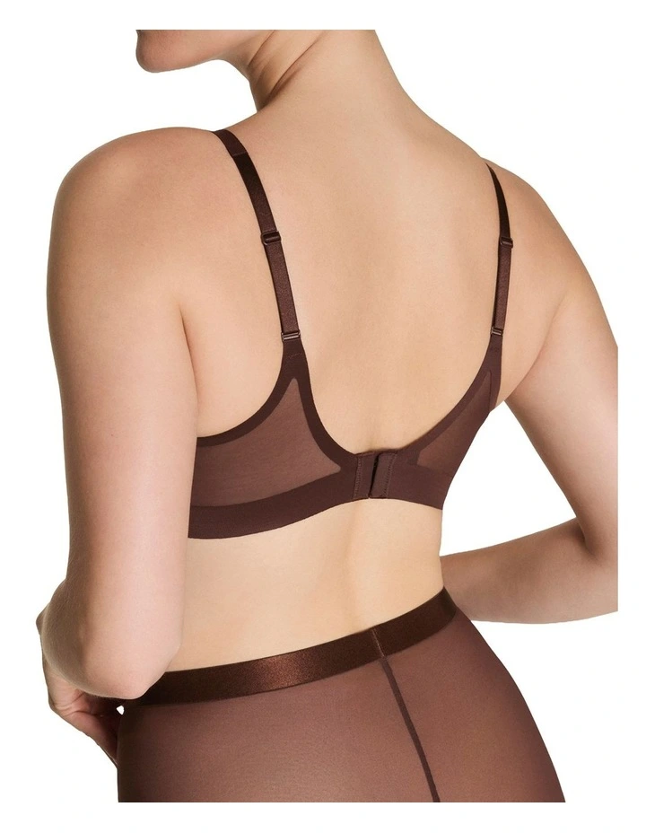 Supersmooth Sheersense Bralette in Brown image 2