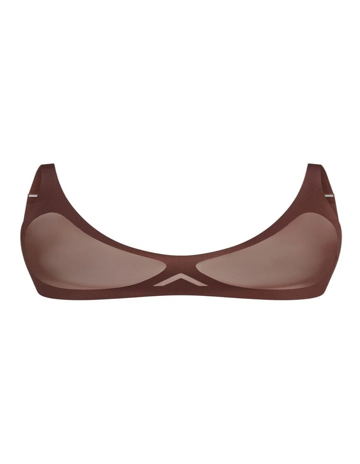 Supersmooth Sheersense Bralette in Brown image 4