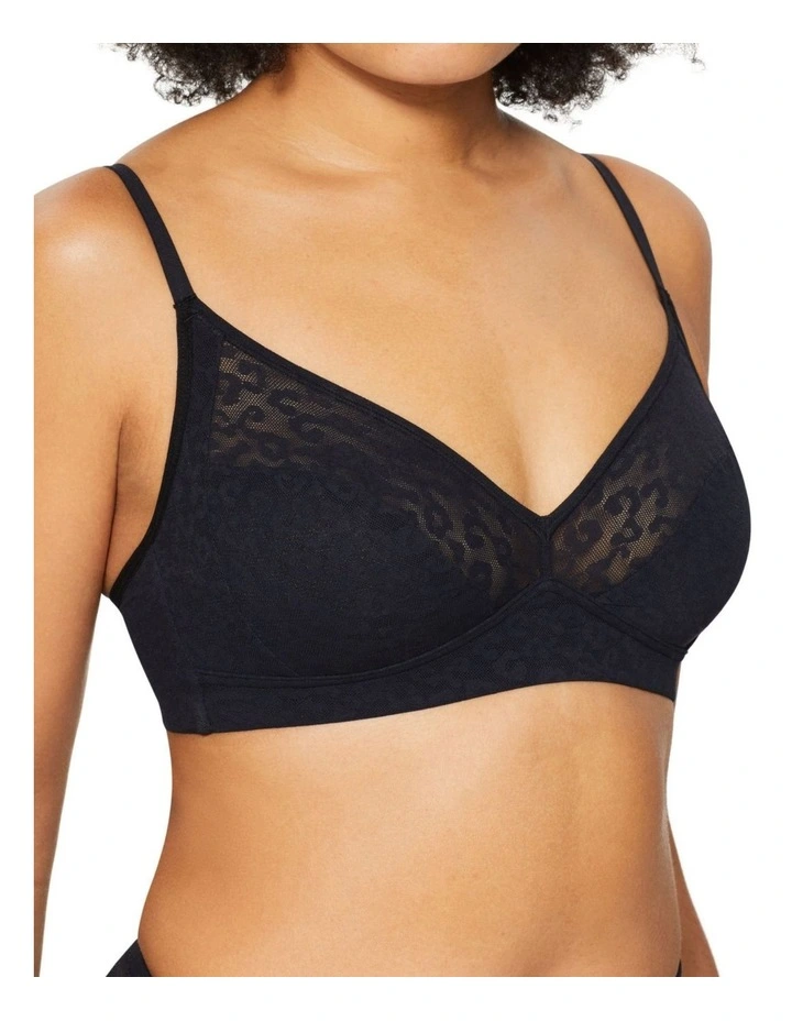 Lace Supreme Bralette in Black image 1