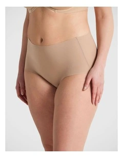 Body Smart Waisted Brief in Beige