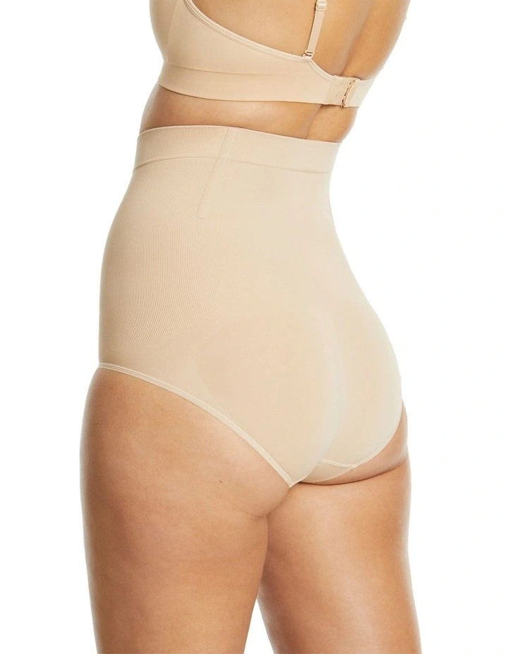 It's A Cinch High Waisted Full Brief in Rose Dust image 2