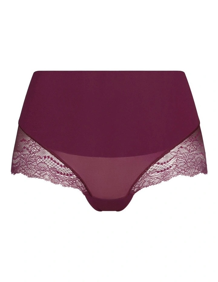 Super Smooth Undie-tectable  Lace Hi-Hipster in Purple image 4