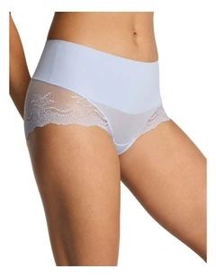 Supersmooth Undie-Tectable Lace Hi-Hipster in Blue