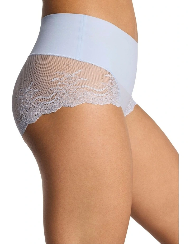 Supersmooth Undie-Tectable Lace Hi-Hipster in Blue image 3