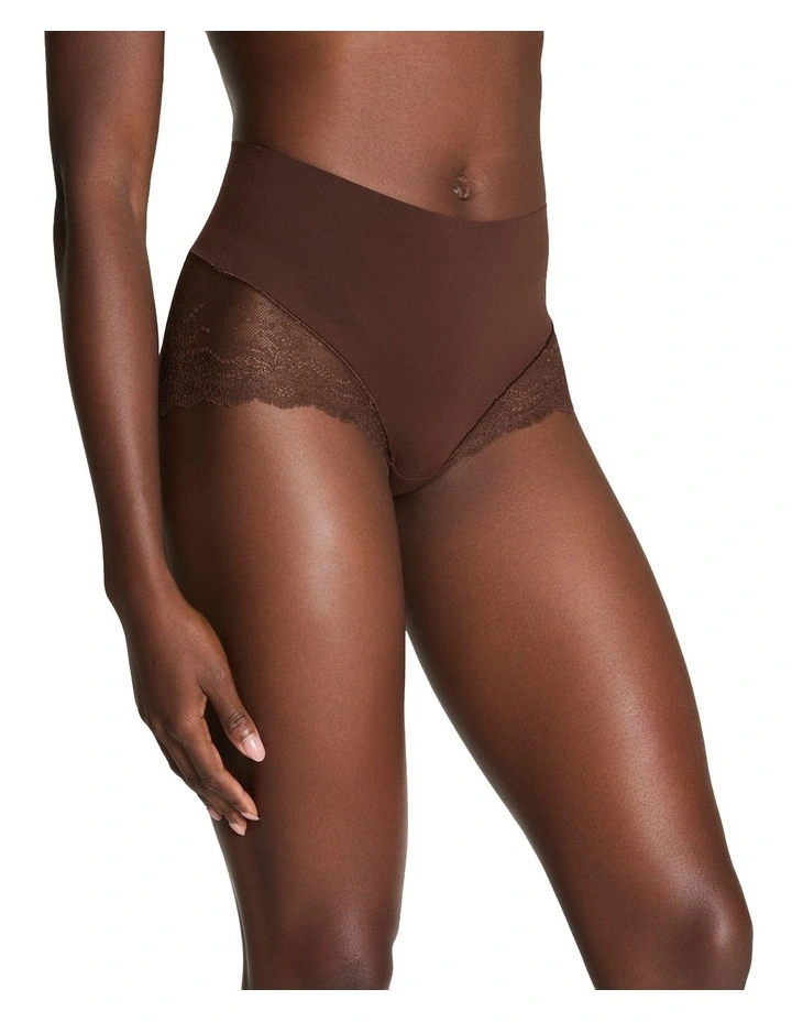 Supersmooth Undie-tectable Lace Hi-Hipster in Espresso image 1