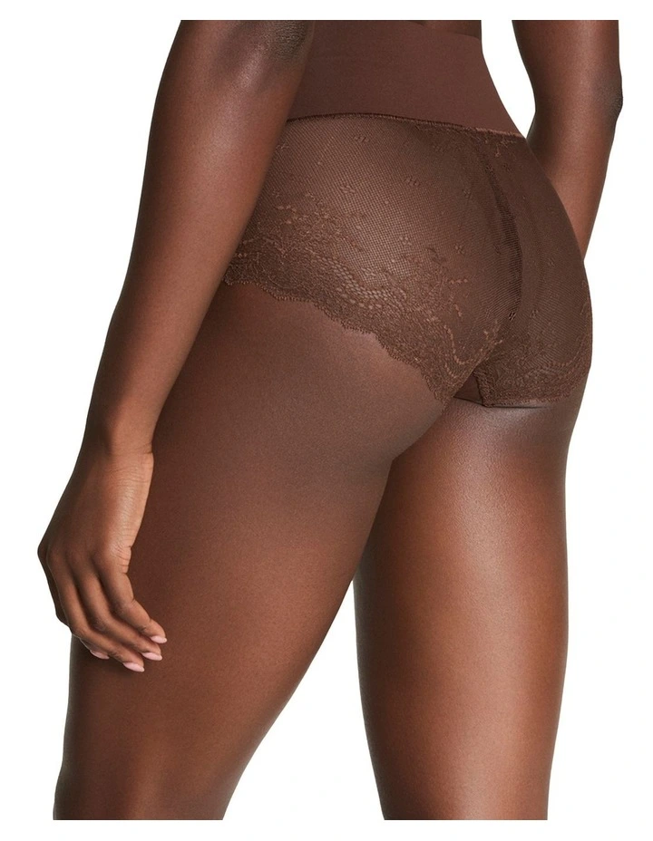 Supersmooth Undie-tectable Lace Hi-Hipster in Espresso image 2