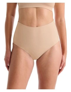 Smooth Silhouettes Low Back Brief in Praline