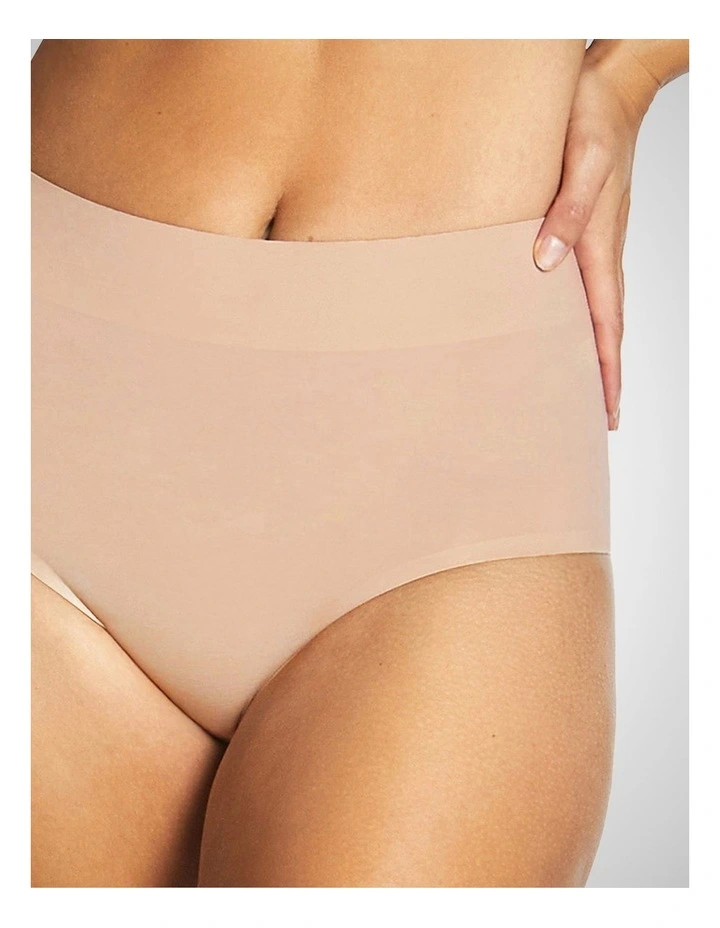 Thinvisible Cotton Waisted Brief Sandstone image 4