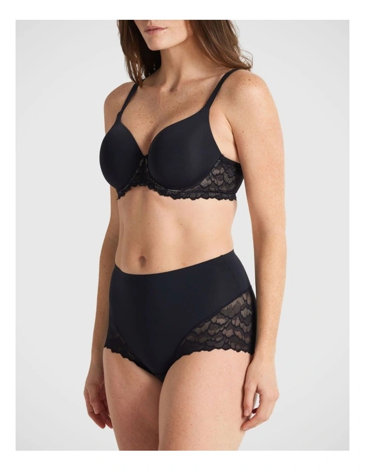Sculpted Lace Waisted Brief image 2