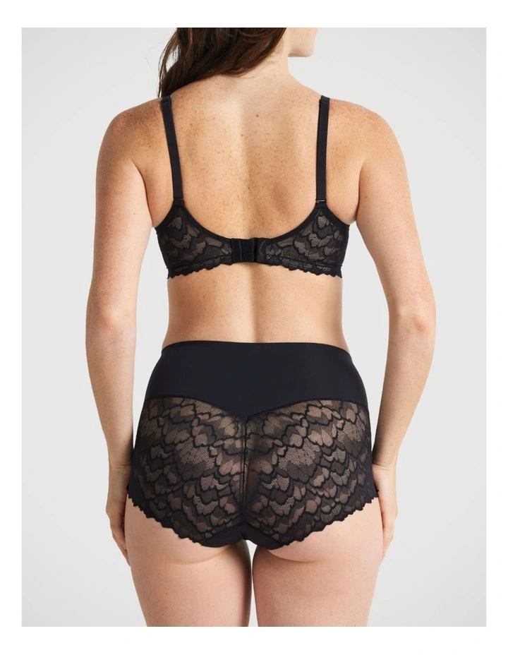 Sculpted Lace Waisted Brief image 3