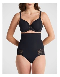 Sculpted Lace High Waisted Brief