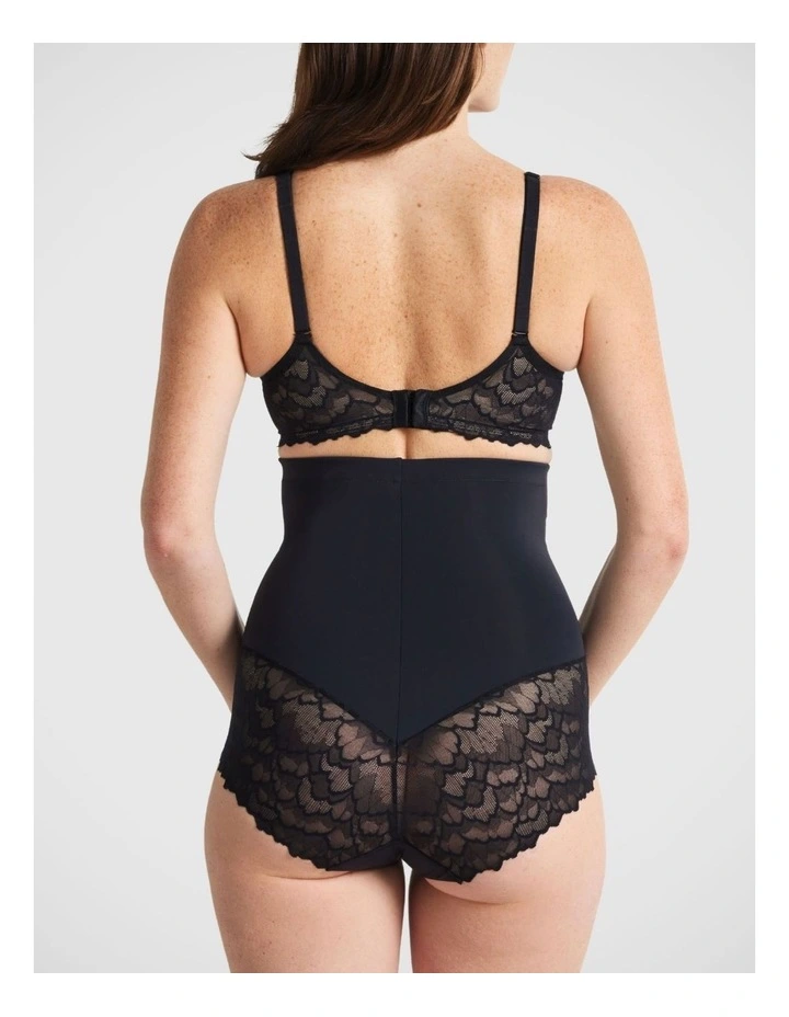 Sculpted Lace High Waisted Brief image 3