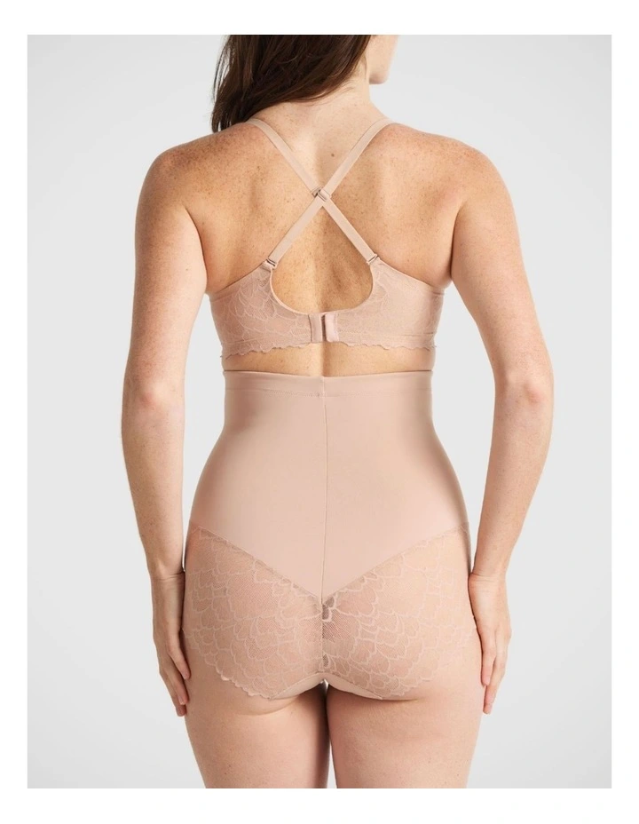 Sculpted Lace High Waisted Brief image 3
