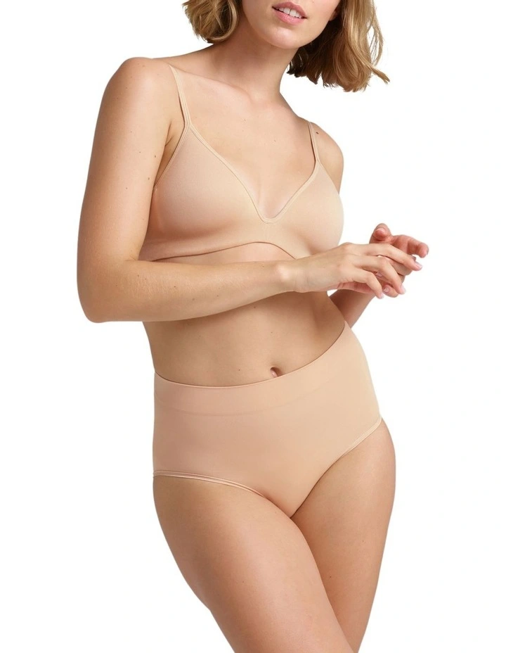Powerlite Full Brief in Beige image 1