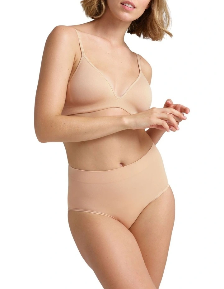 Powerlite Full Brief in Beige image 1