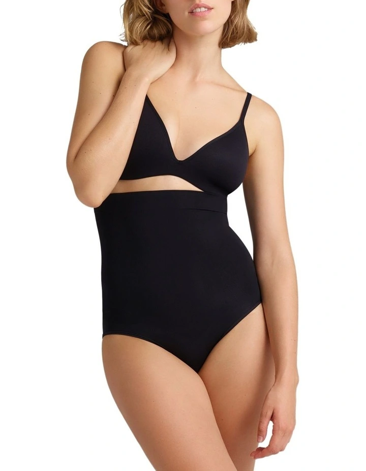 Powerlite High Waisted Brief in Black image 1
