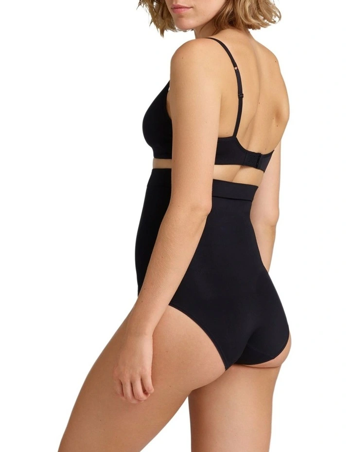 Powerlite High Waisted Brief in Black image 2