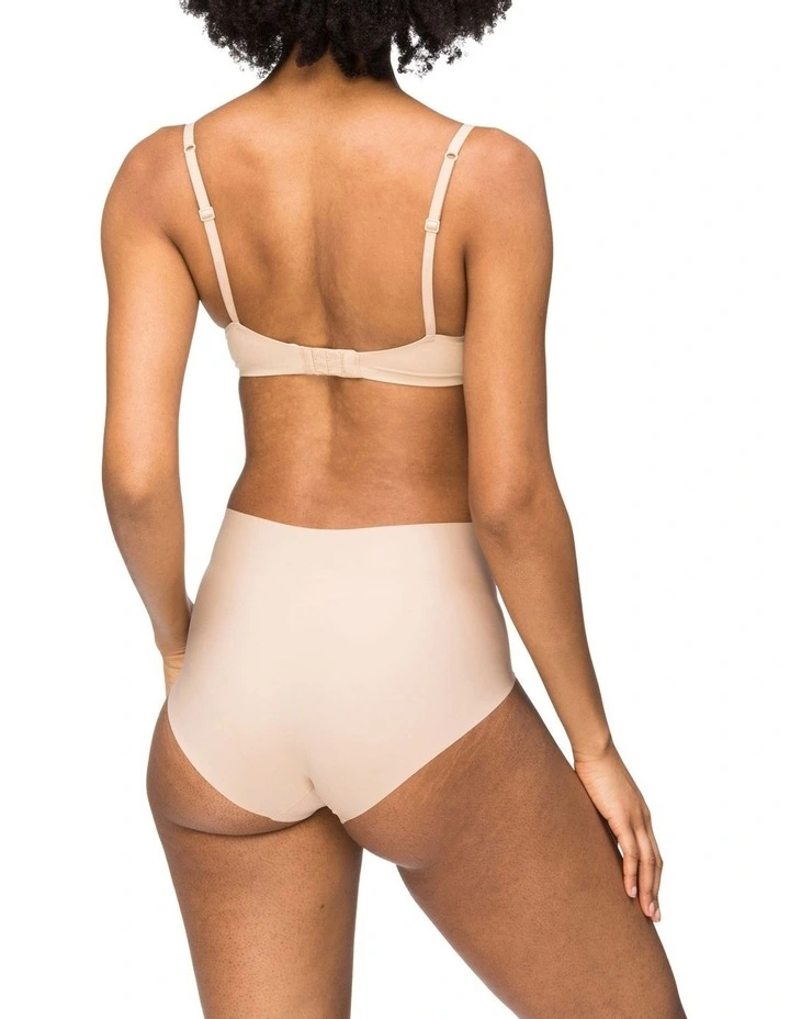 Body Light Waisted Brief in Beige image 3
