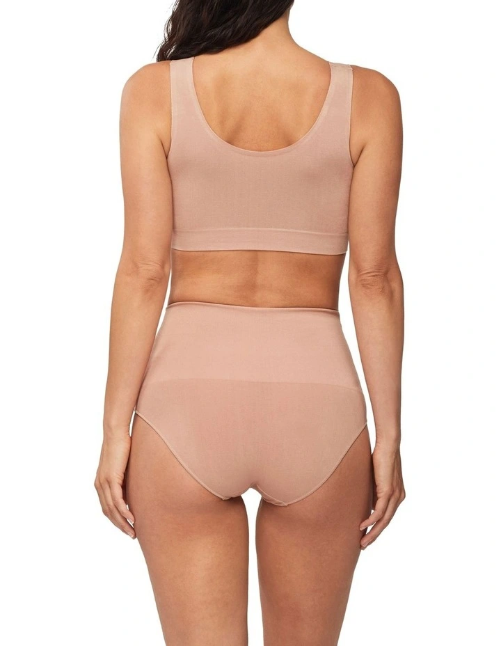 Bamboo Essentials Waisted Brief in Mahogany image 2