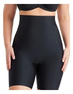 No Vpl High Waisted Thigh Shaper in Black