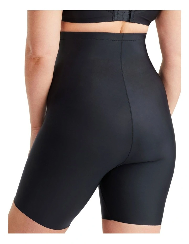 No Vpl High Waisted Thigh Shaper in Black image 3