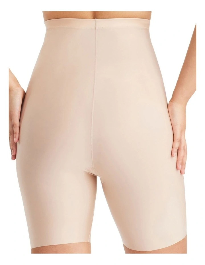No VPL High Waisted Thigh Shaper in Beige image 3