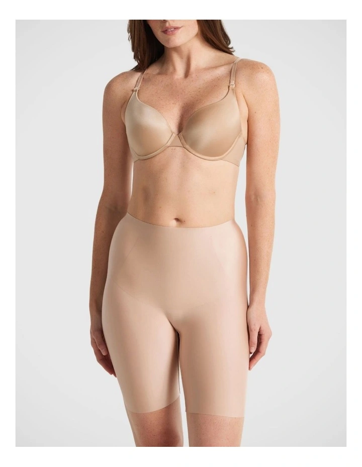No VPL Waisted Thigh Shaper in Beige image 1