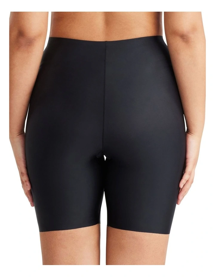 No VPL Waisted Thigh Shaper in Black image 3