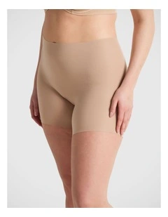 Body Smart Waisted Short in Beige