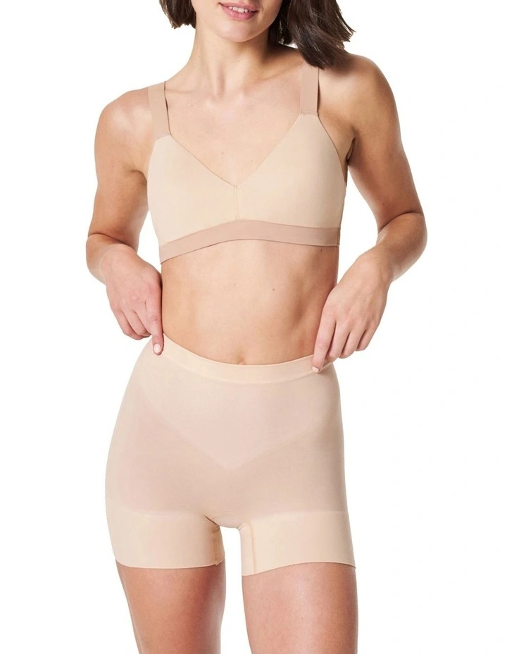Scuplt Seamless Power Shorty in Beige image 1