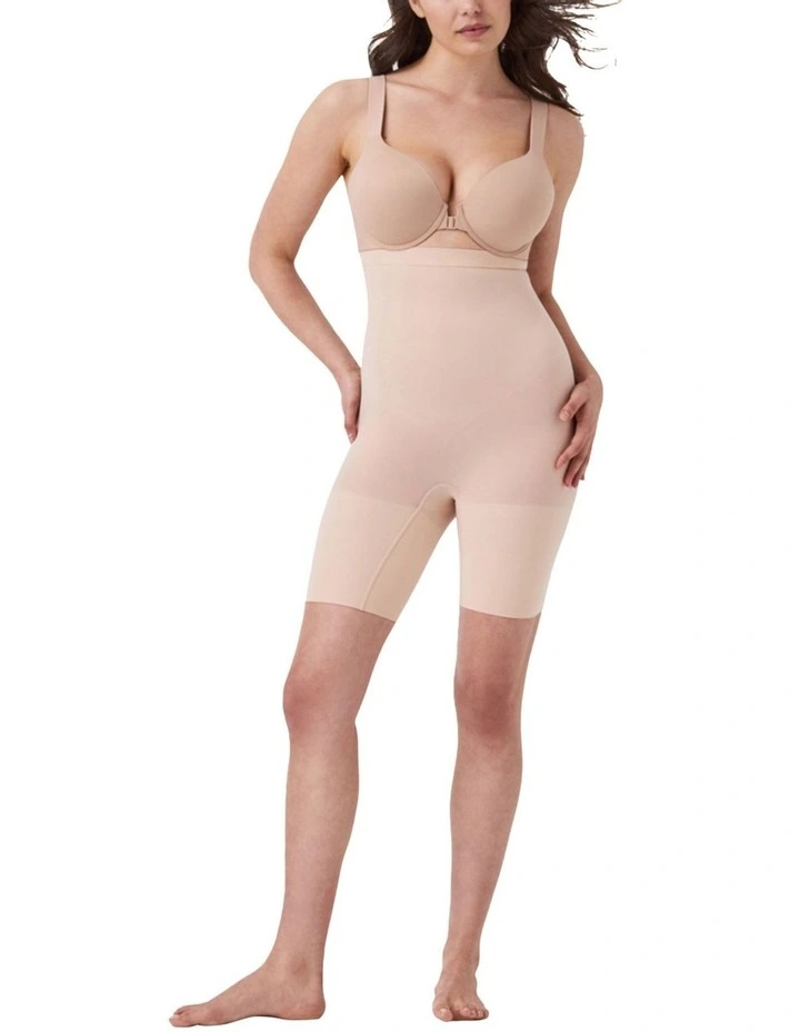 Scuplt Seamless Power High-waisted Mid-thigh Short In Beige image 4