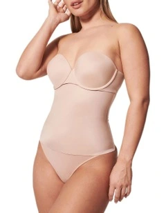 Suit Your Fancy-Waist Cincher in Beige