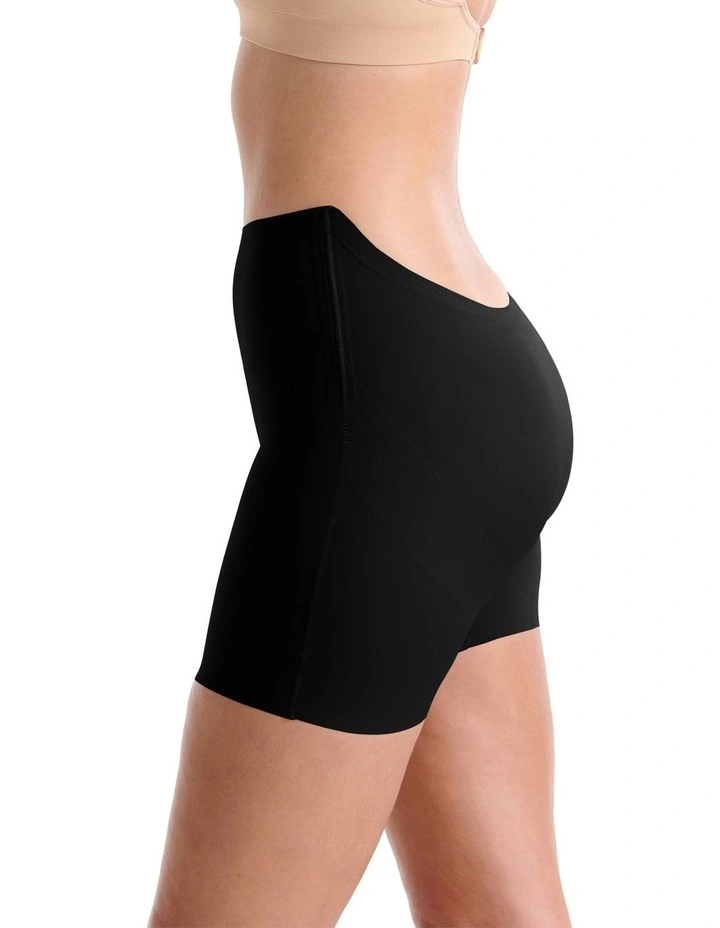 Smooth Silhouettes Low Back Short in Black image 3