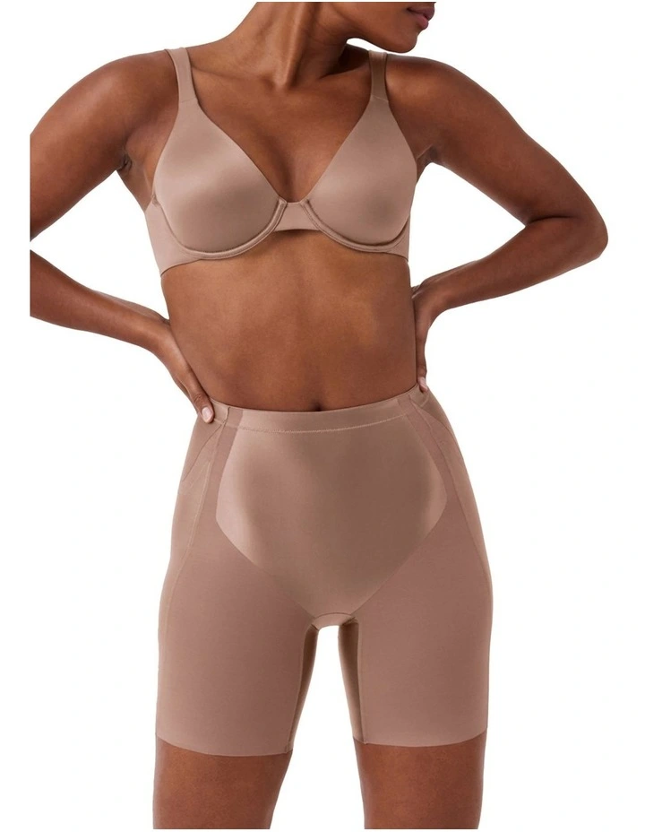 Shape Satin-X-Booty-Lifting Mid-thigh Short image 1