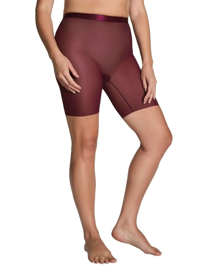 Supersmooth Sheer Sense Mid-Thigh Short in Purple image 1