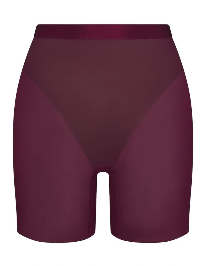 Supersmooth Sheer Sense Mid-Thigh Short in Purple image 4