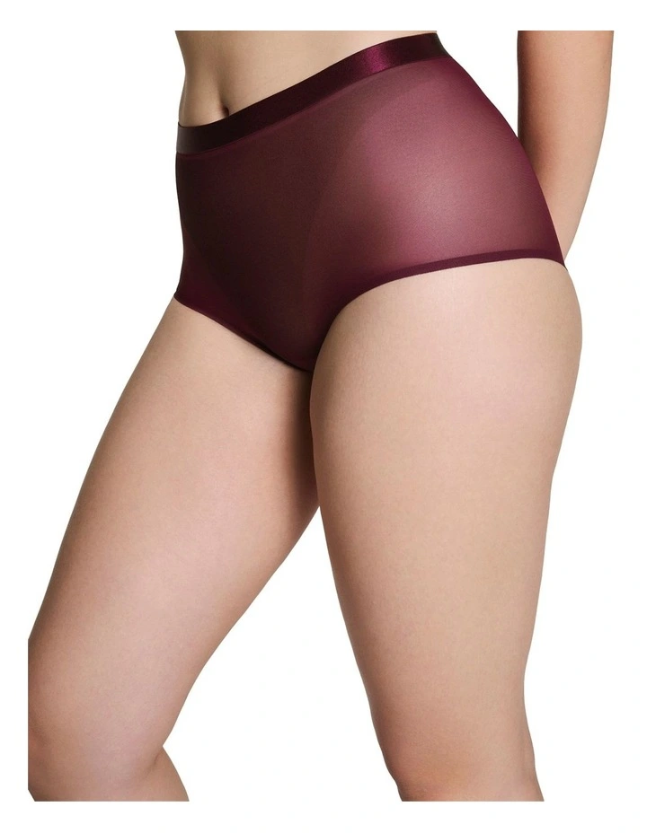 Supersmooth SheerSense Cheeky Hipster in Plum Berry image 3