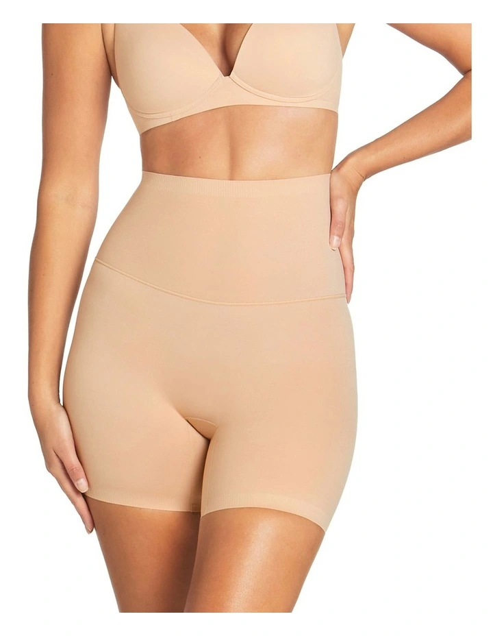 Complete Grip Waisted Short in Nude image 1