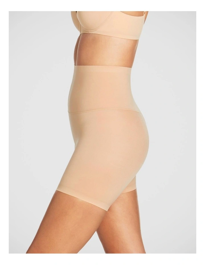 Complete Grip Waisted Short in Nude image 2