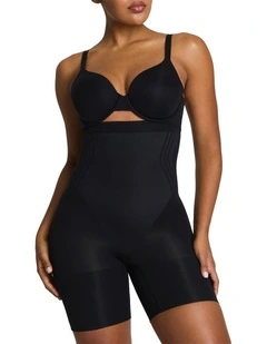 Sculpt GoFigure High Waist Mid Thigh Short in Black
