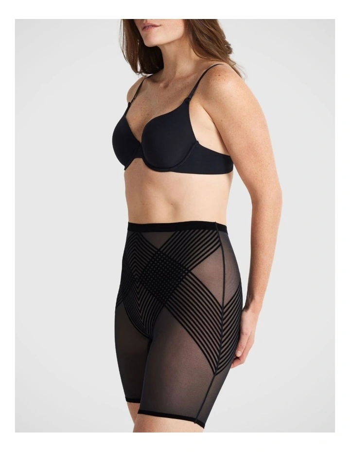 Sheer Power Waisted Thigh Shaper image 2