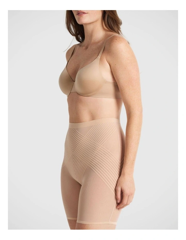 Sheer Power Waisted Thigh Shaper image 2