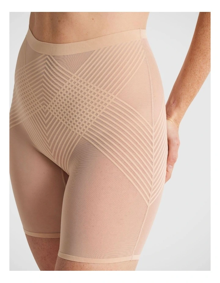 Sheer Power Waisted Thigh Shaper image 4